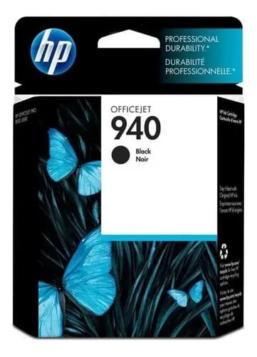 Cartucho De Tinta Hp 940 Negro De 28 Ml